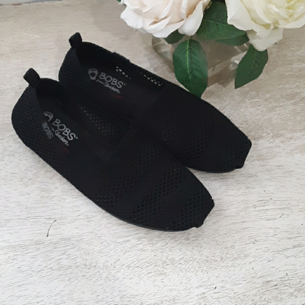 Bob's memory foam slides by Sketchers